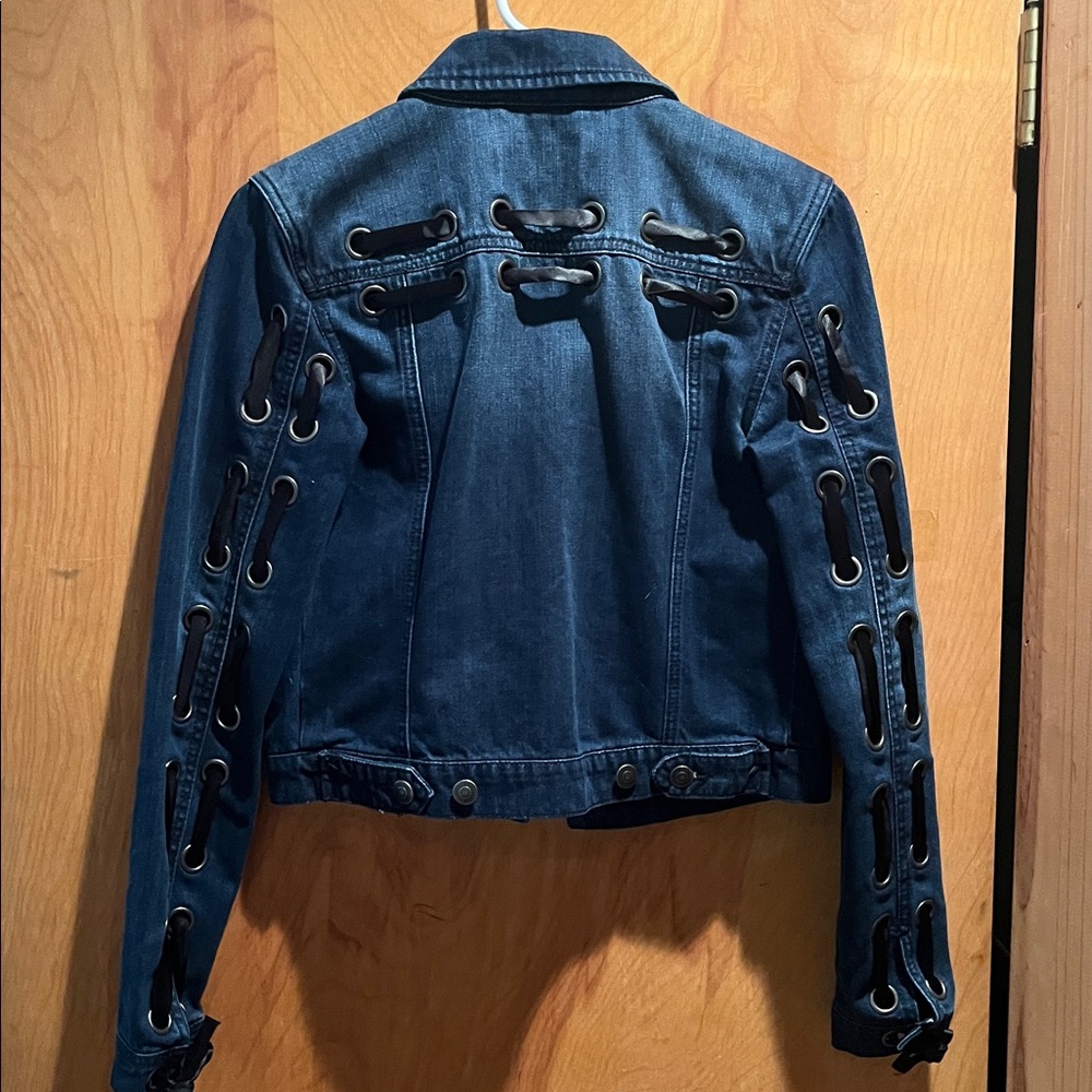 Classic Dark Blue Denim Jacket